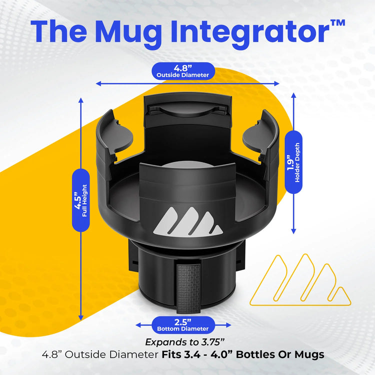 Mug Integrator™ Expandable Mug Holder – Integral Travel