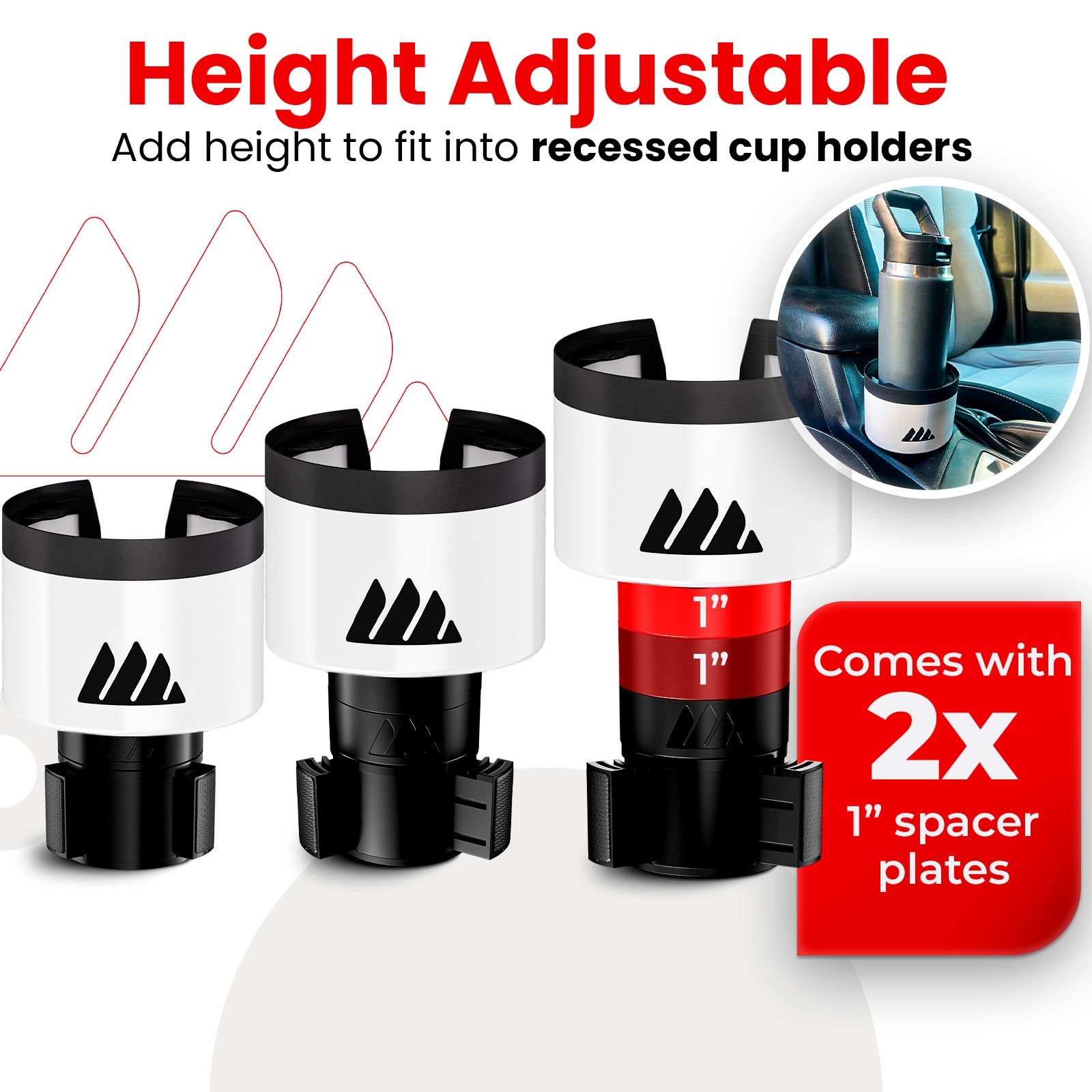 ULTIMATE EXPANDER® - Expandable Cup Holder up to 4.0&quot;