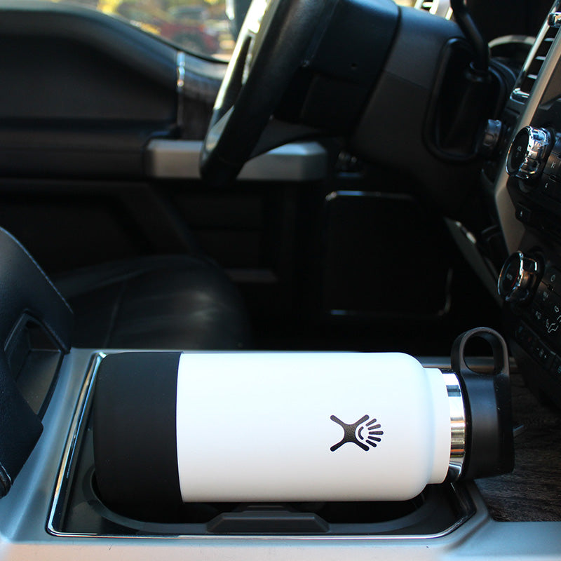 Car Cup Holder Expander - Fits Hydro Flasks 32/40 oz, Nalgene, Yeti & Large  Bottles up to 3.8 inches Wide - for Car up to 3.2 Inches Wide