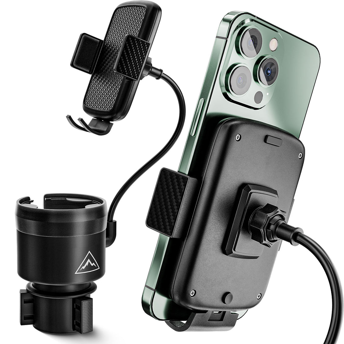 Hydro Expander™ with Phone Mount - Expandable Cup Holder up to 3.8