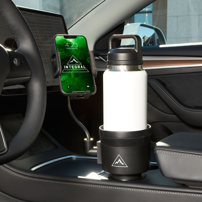 Hydro Expander™ with Phone Mount - Expandable Cup Holder up to 3.8