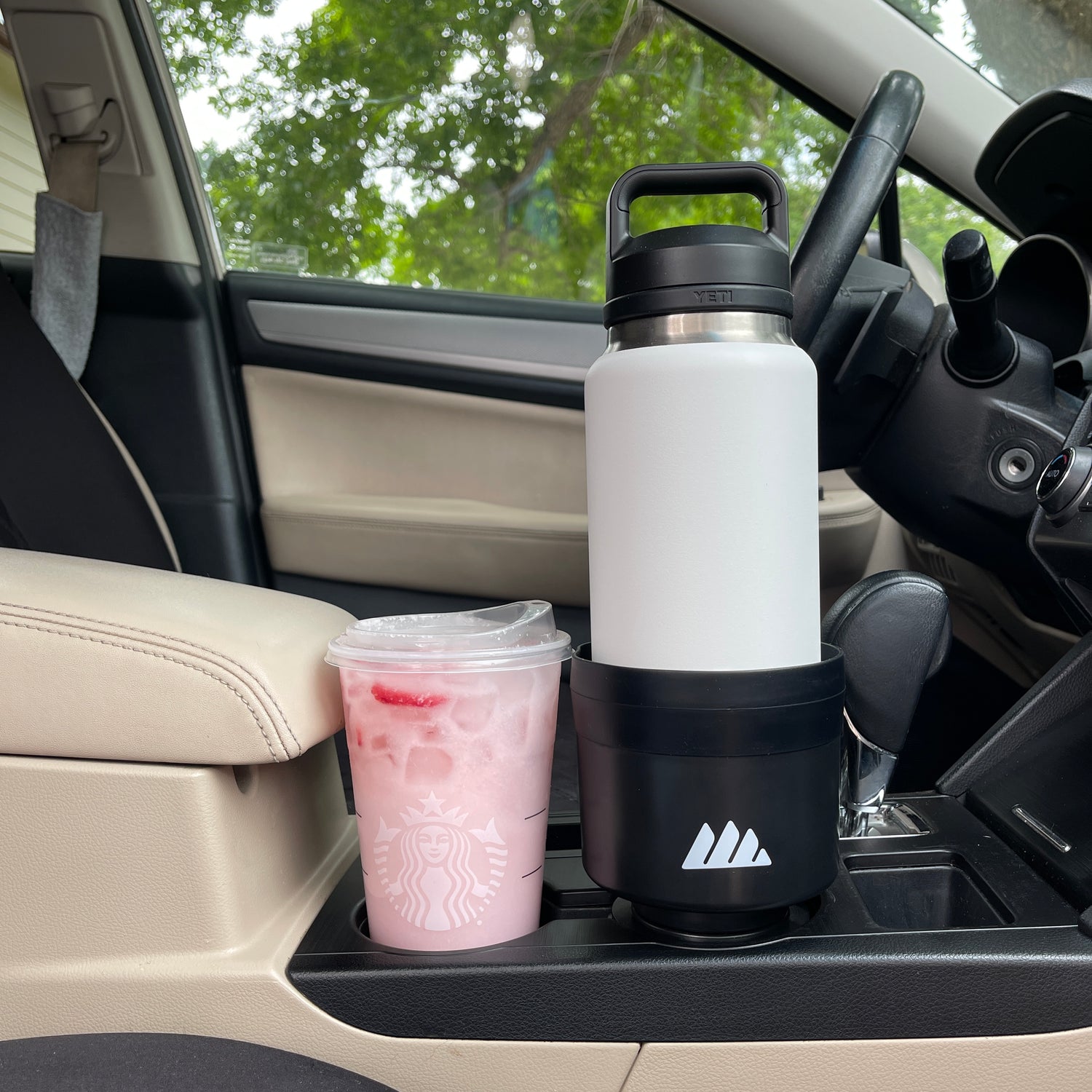 Integral Ultimate Expander Car Cup Holder - Adjustable Base - Expander &  Organizer for Vehicles - Compatible with Coffee Mug, Yeti 14/24/36/46oz