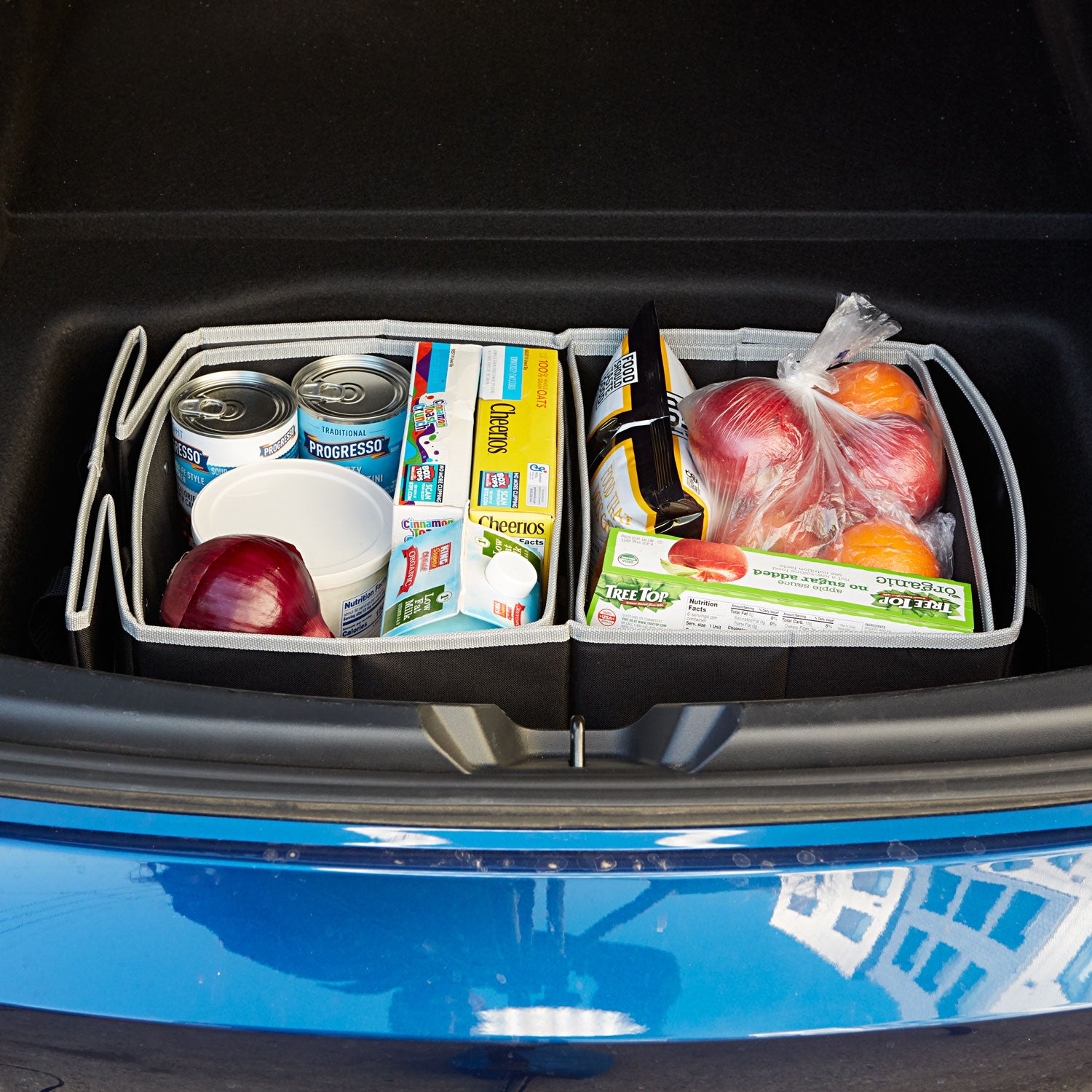 Integral™ Trunk Organizer With Cooler and Reusable Bags